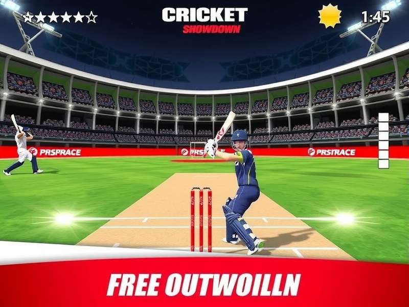 VR Cricket Supreme Showdown - Main Gameplay VR Cricket Supreme Showdown gameplay screenshot